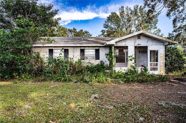 view of ranch-style house