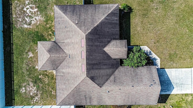 drone / aerial view