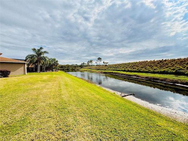 property view of water