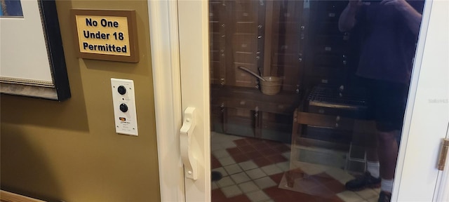 bathroom featuring tile patterned floors