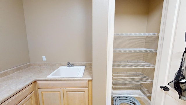 pantry featuring sink