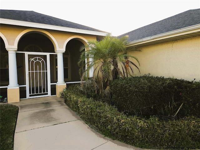 view of entrance to property