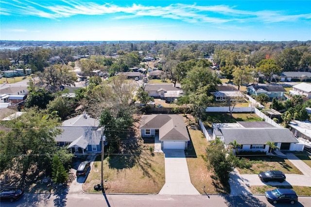 aerial view