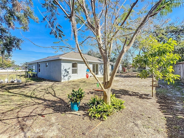 view of rear view of property