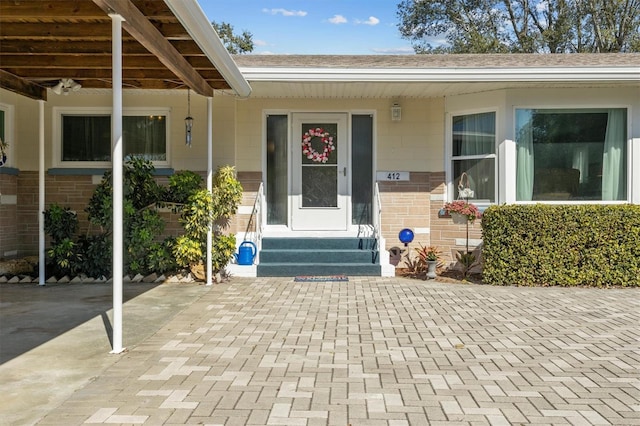 view of property entrance