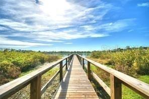 view of dock