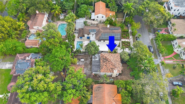 bird's eye view