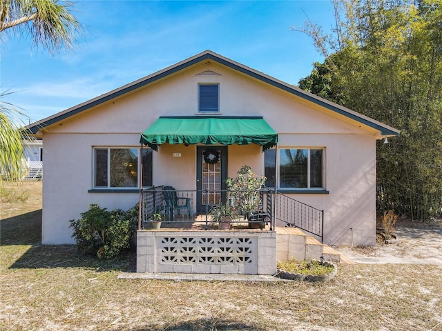 bungalow with covered porch