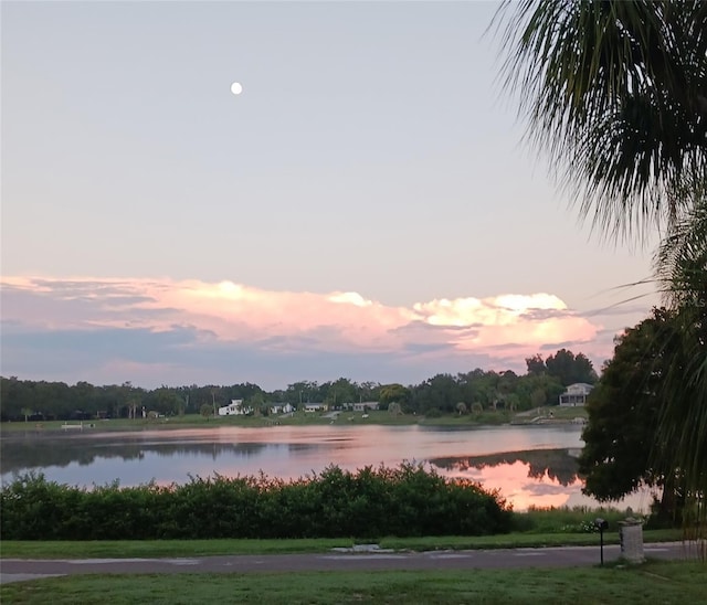 property view of water