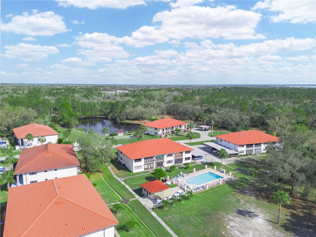 2002 Granada Ct Unit 1, Lake Wales, FL 33898 - drone / aerial view with a water view