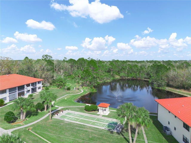 2002 Granada Ct Unit 1, Lake Wales, FL 33898 - aerial view with a water view