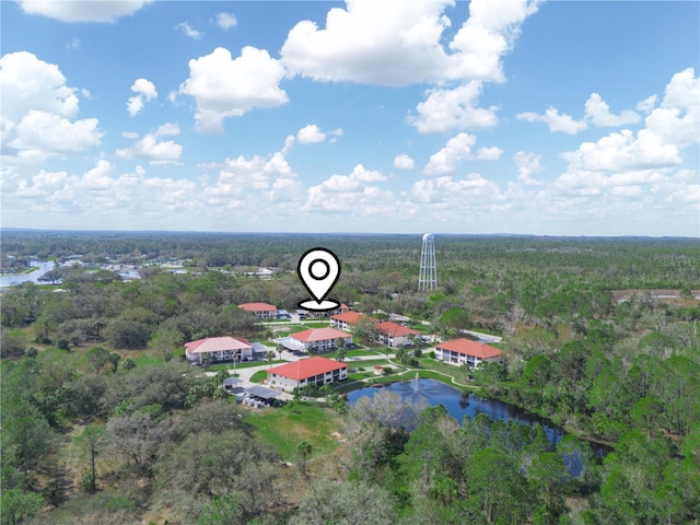 2002 Granada Ct Unit 1, Lake Wales, FL 33898 - drone / aerial view featuring a water view
