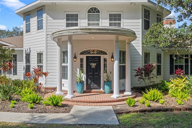 view of property entrance