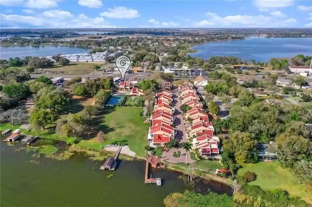 1 Casarena Ct, Winter Haven, FL 33881 - bird's eye view featuring a water view