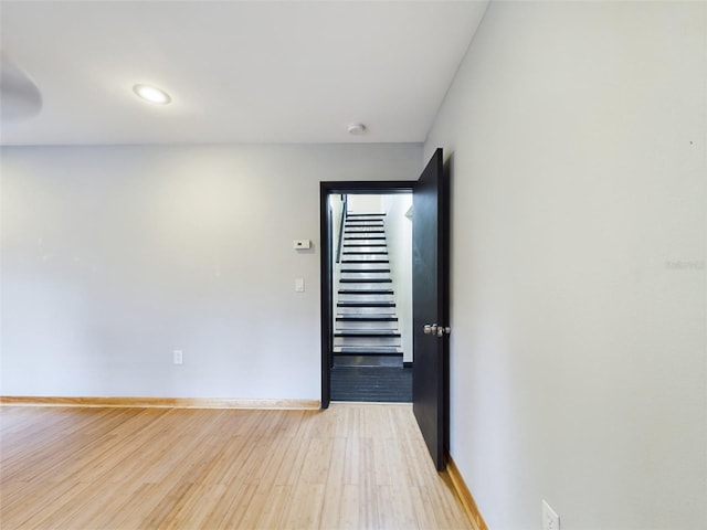 1793 N Fort Harrison Ave, Clearwater, FL 33755 - unfurnished room featuring wood-type flooring