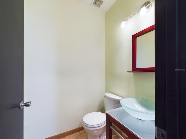 1793 N Fort Harrison Ave, Clearwater, FL 33755 - bathroom with vanity and toilet