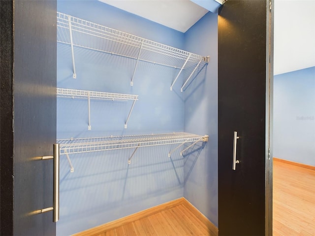 1793 N Fort Harrison Ave, Clearwater, FL 33755 - spacious closet with wood-type flooring