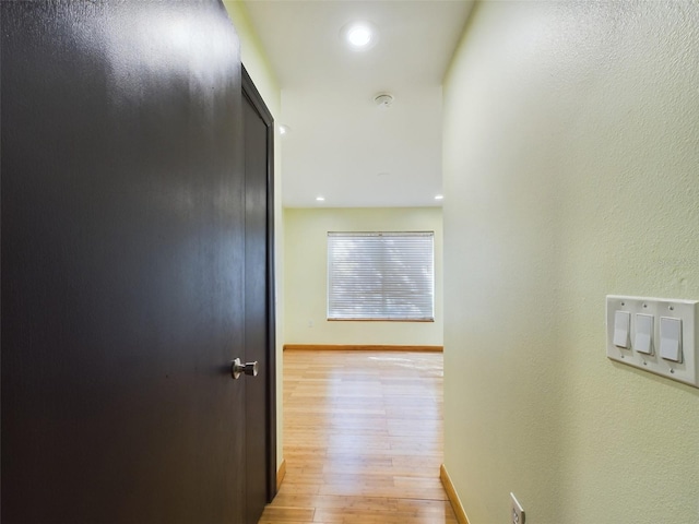 1793 N Fort Harrison Ave, Clearwater, FL 33755 - corridor featuring light wood-type flooring