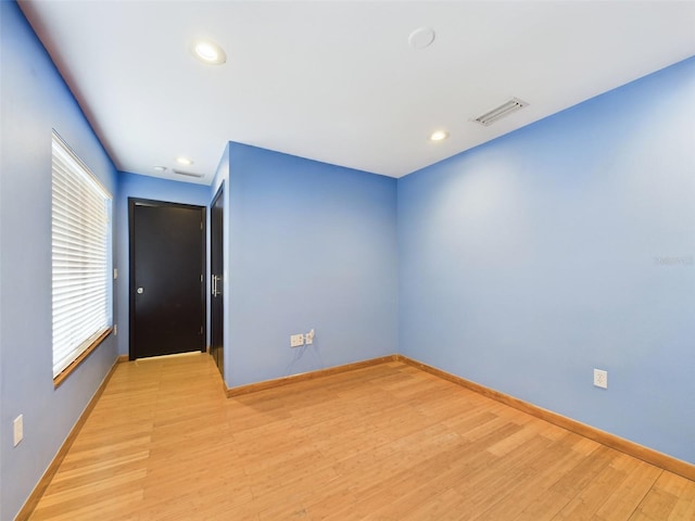 1793 N Fort Harrison Ave, Clearwater, FL 33755 - unfurnished room with light hardwood / wood-style floors