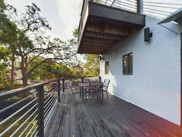 1793 N Fort Harrison Ave, Clearwater, FL 33755 - view of wooden deck