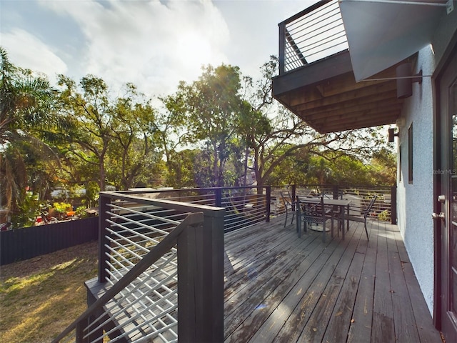 1793 N Fort Harrison Ave, Clearwater, FL 33755 - view of wooden deck