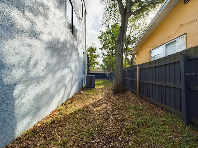 1793 N Fort Harrison Ave, Clearwater, FL 33755 - view of yard with central air condition unit