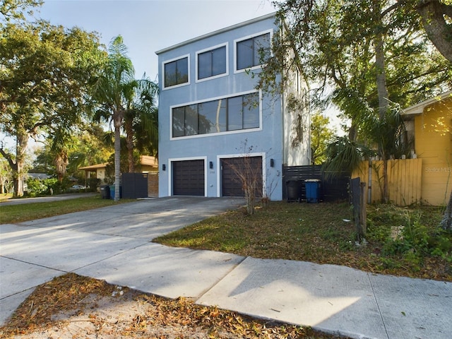 1793 N Fort Harrison Ave, Clearwater, FL 33755 - view of front of property featuring a garage