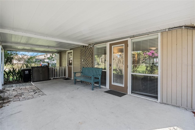 view of patio / terrace