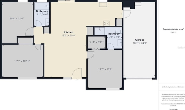 91 W Cedarwood Cir, Kissimmee, FL 34743 - floor plan / room layout