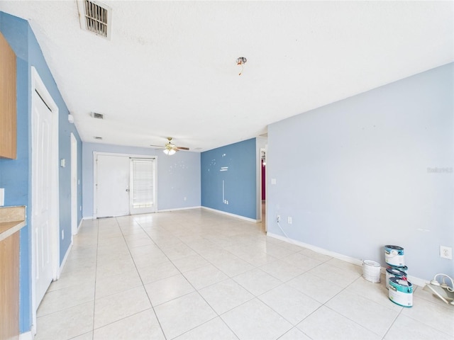 91 W Cedarwood Cir, Kissimmee, FL 34743 - empty room featuring ceiling fan, light tile patterned flooring, and baseboards