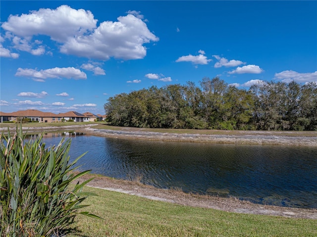 property view of water