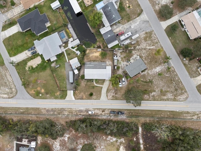 drone / aerial view featuring a residential view