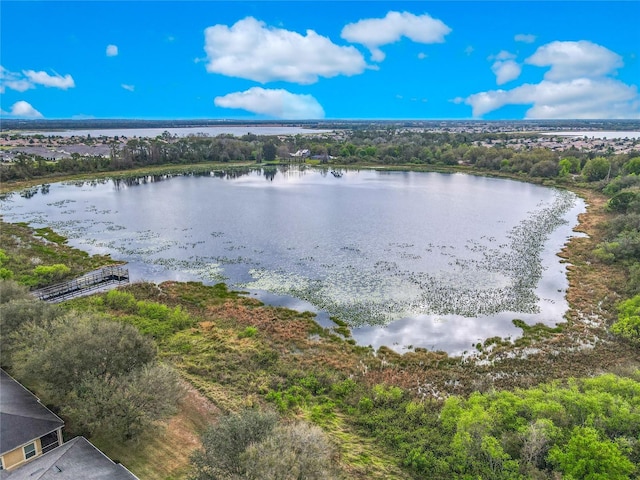 property view of water