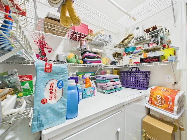 view of pantry