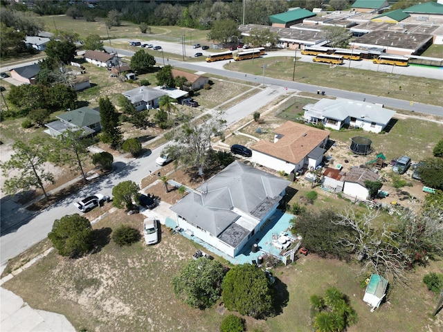 bird's eye view featuring a residential view