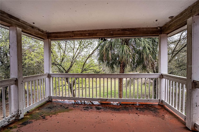 view of deck