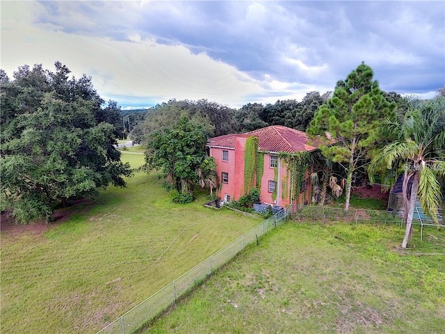 drone / aerial view