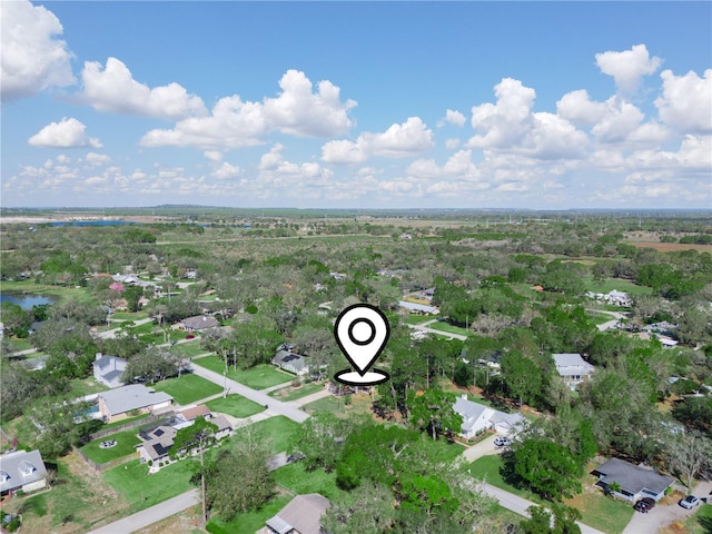 bird's eye view featuring a residential view