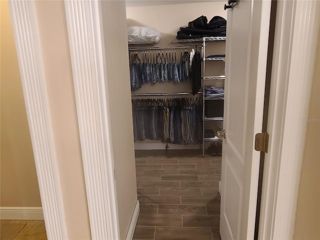 view of closet