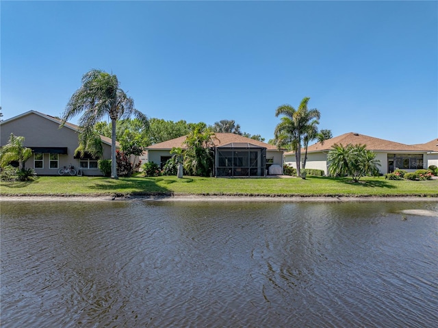 property view of water