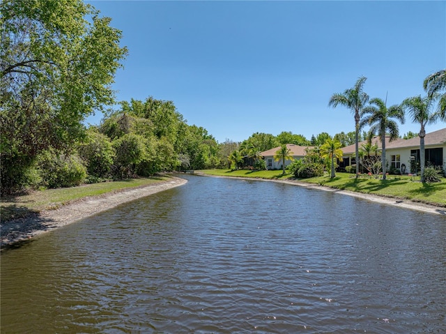 property view of water