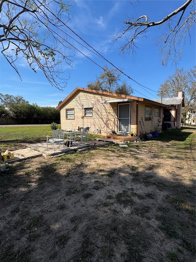 view of rear view of house