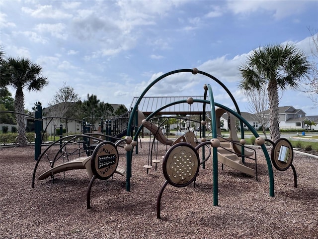 view of property's community with playground community