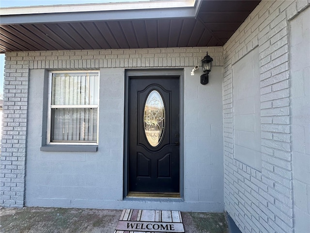 view of entrance to property