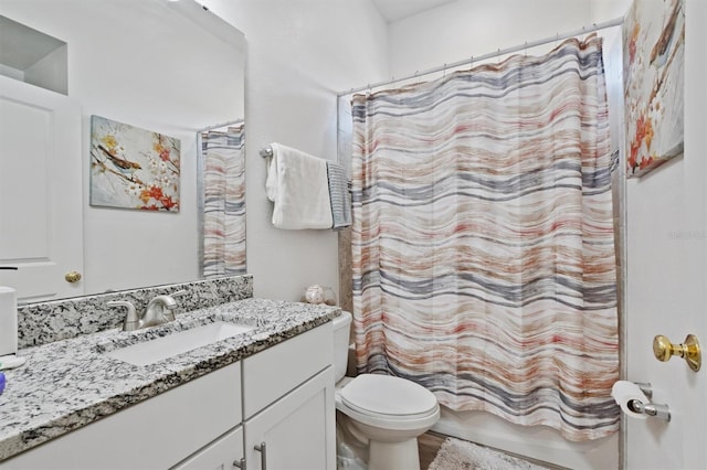 747 Fraser Ct, Kissimmee, FL 34759 - full bathroom with shower / tub combo, toilet, and vanity