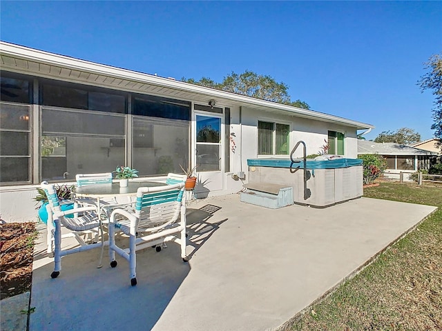 view of patio / terrace with outdoor dining area