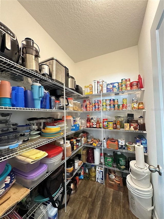 view of pantry