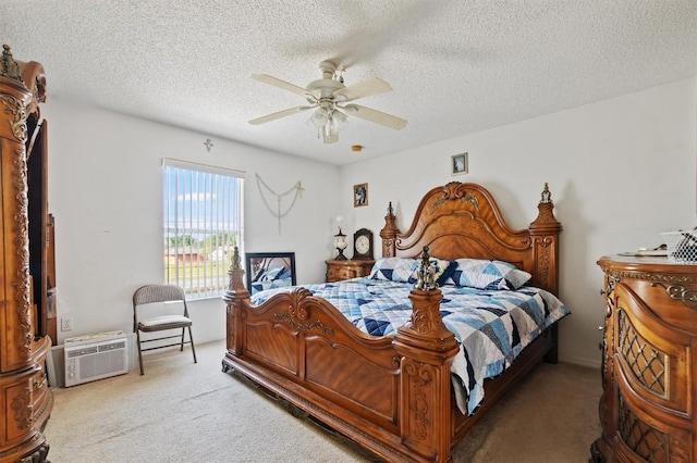 247 Cobalt Dr, Kissimmee, FL 34758 - carpeted bedroom featuring ceiling fan and a textured ceiling
