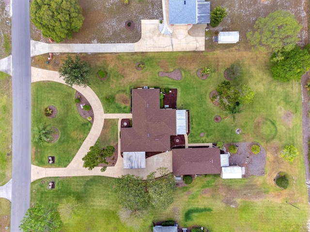 drone / aerial view