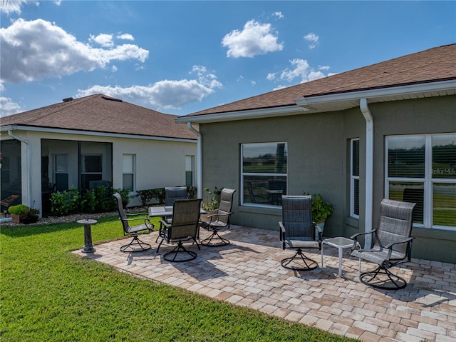 view of patio / terrace with outdoor dining area
